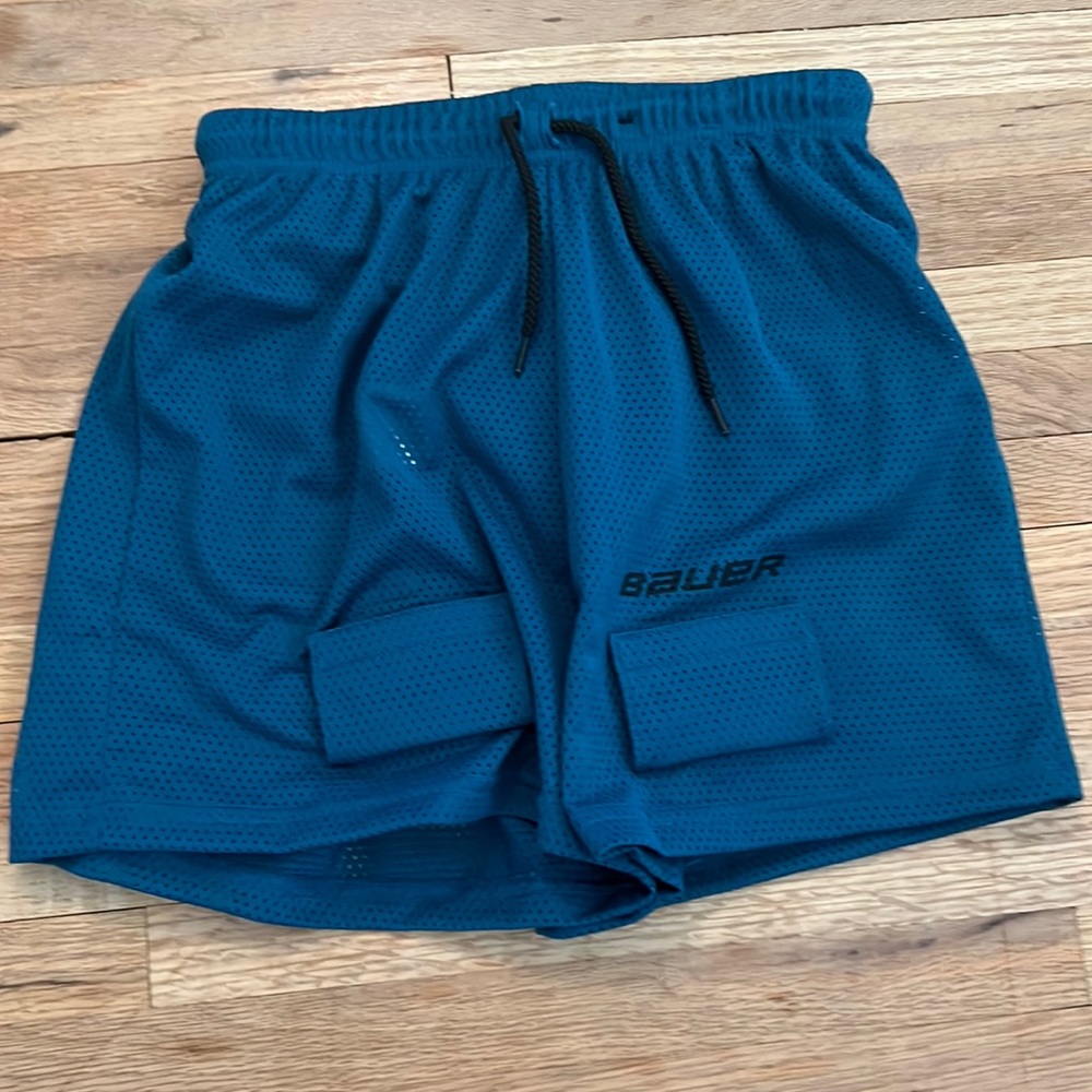 Girls mesh Jill short/jock shorts. Holds hockey socks up.
